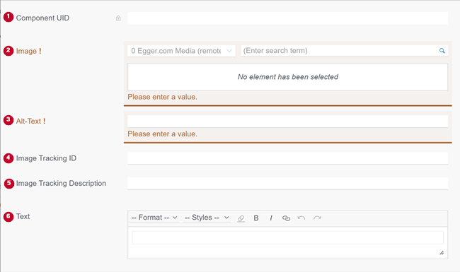 Banner Dropdown Element Inside Group
