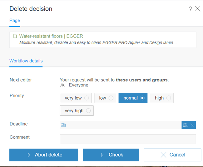 Red Eye Release Decision