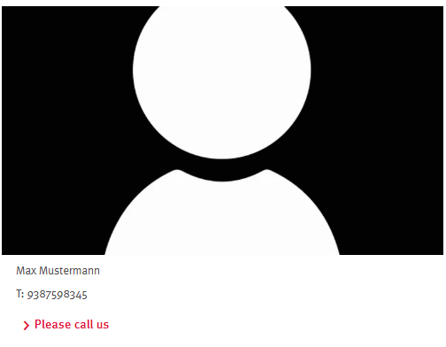 Contact Box Example