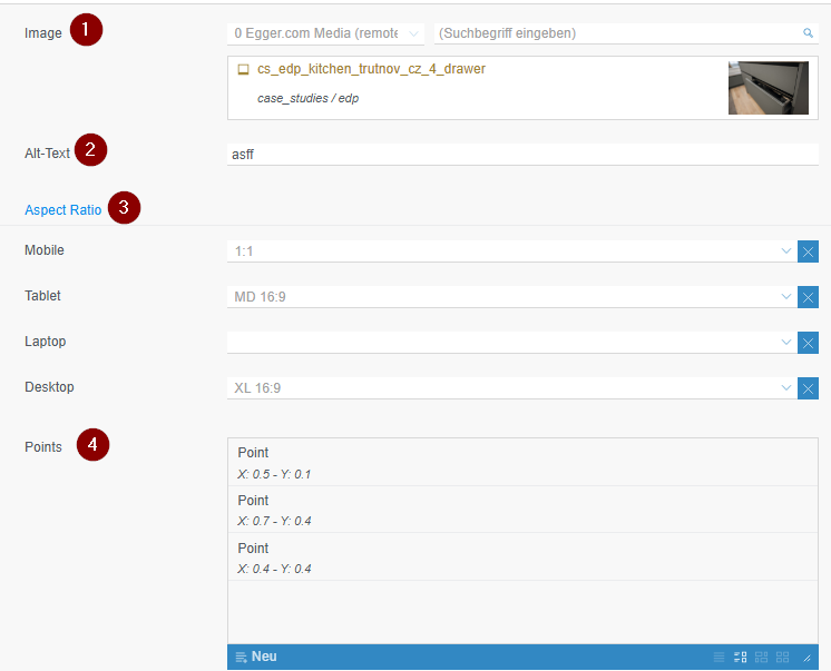 Simple Annotated Image Content