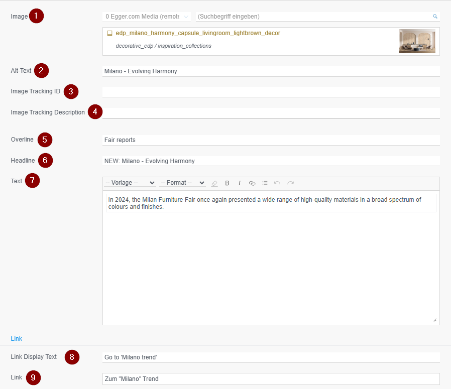 Bannerlist Content Element