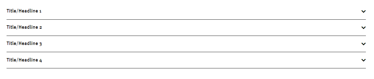 Accordion Example