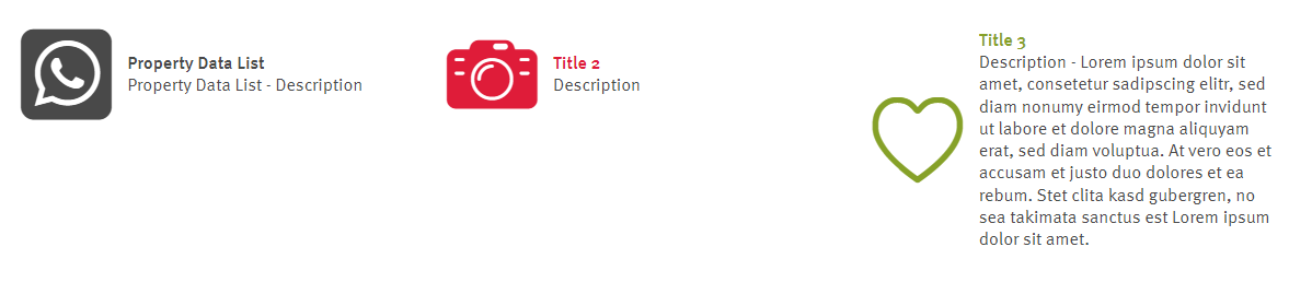 Property Data List Example