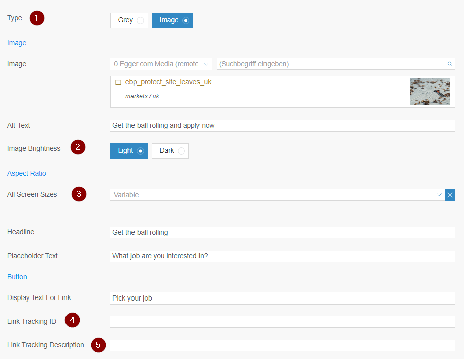 Job Search Content