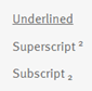 Textblock Content Styles