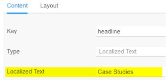Localized text