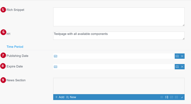 SEO Settings
