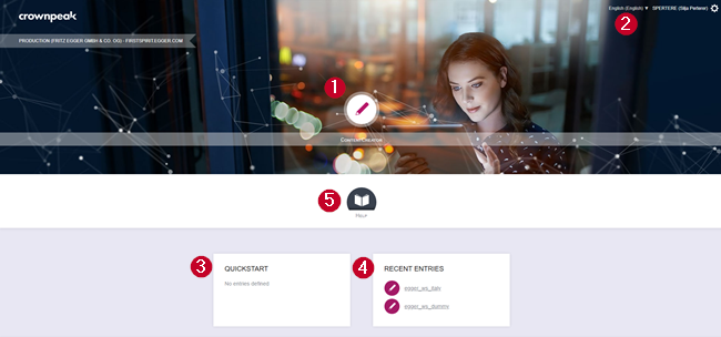 Firstspirit Entrypage