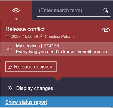 Red Eye Dropdown