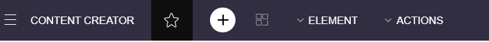 Top Navigation - without numbers
